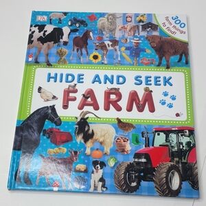 Hide and Seek Farm Book - Colorful Interactive Kids Toy
